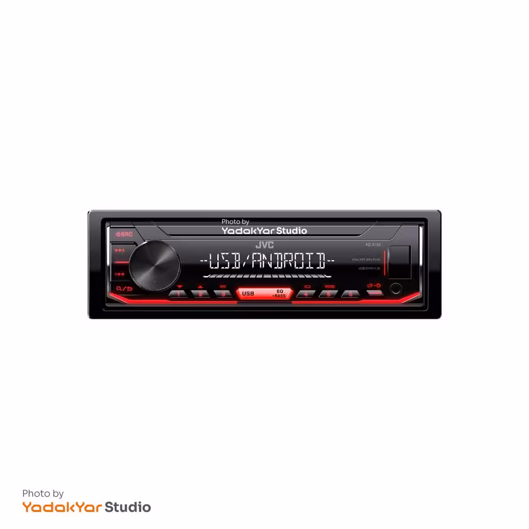 ضبط ماشین مدل KD-X152M جی وی سی - JVC