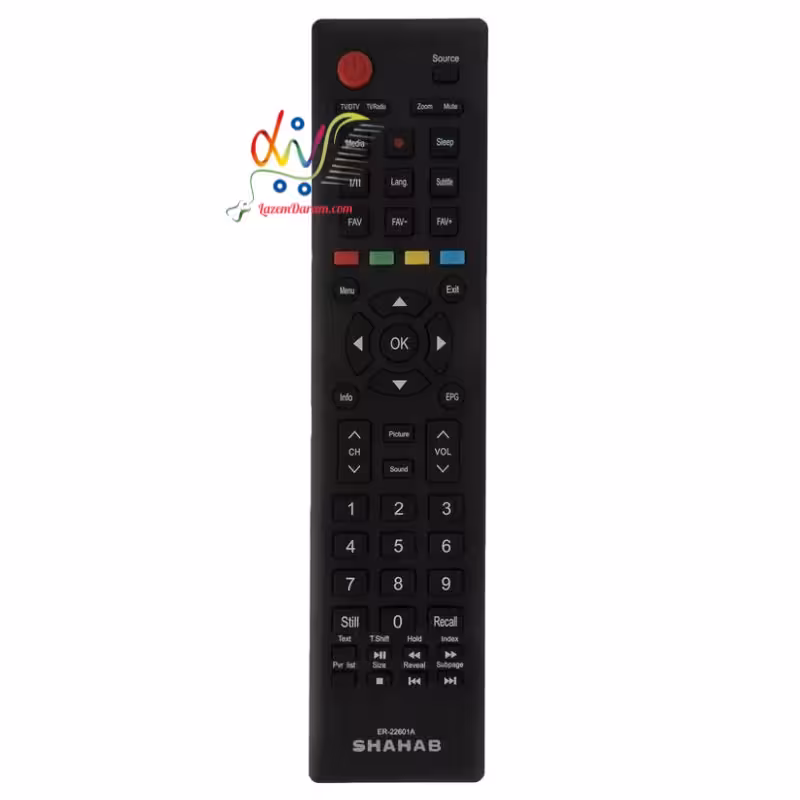 کنترل تلویزیون شهاب 601