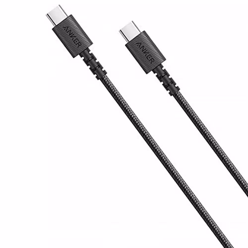 کابل شارژ USB-C به USB-C انکر مدل PowerLine Select  A8033 طول 1.8 متر توان 60 وات