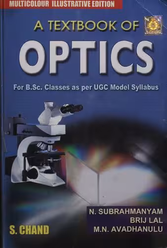 خرید و دانلود نسخه کامل کتاب A textbook of optics : (for BSc classes as per UGC Model Syllabus)