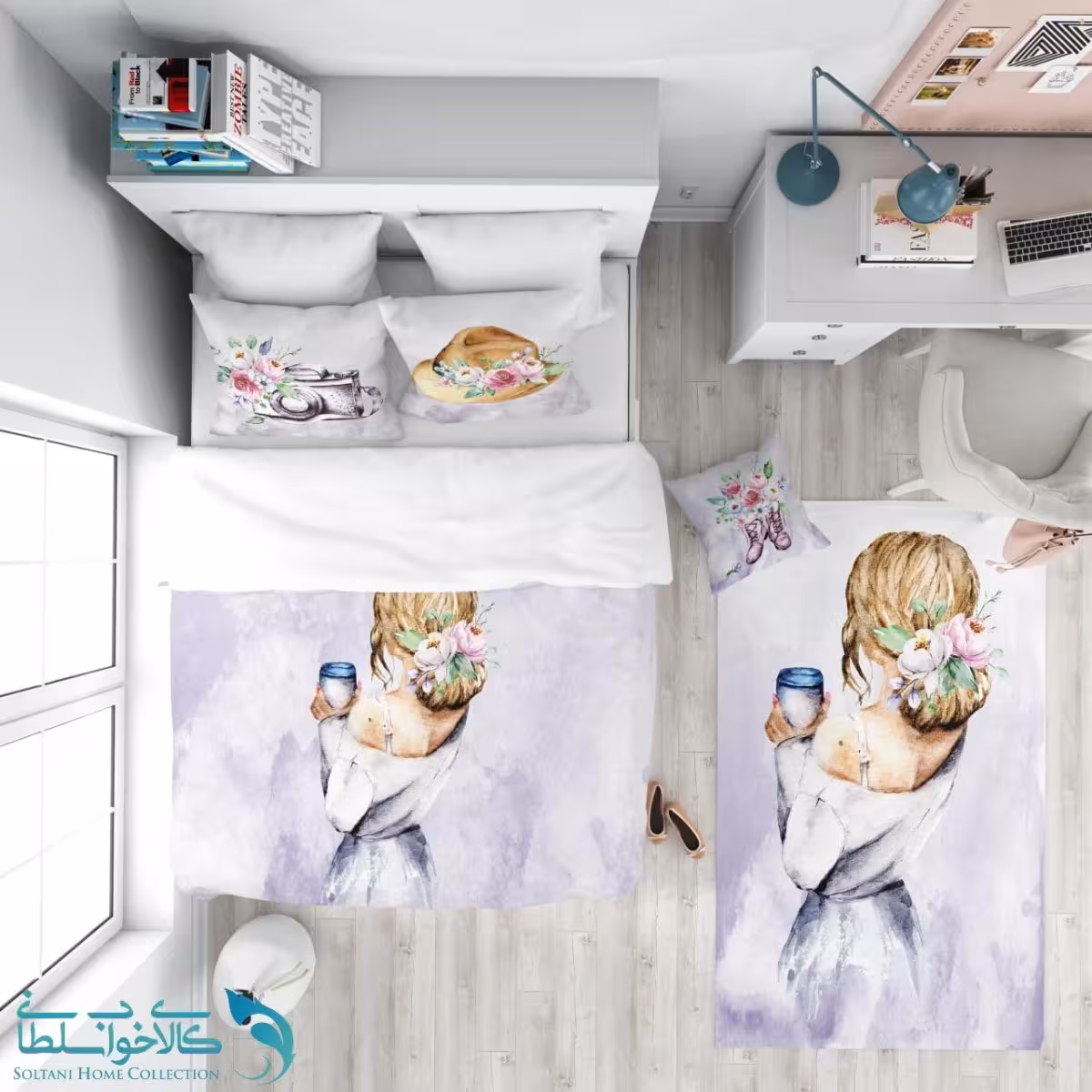 روتختی طرح Girls World سایز یکنفره کد A2761