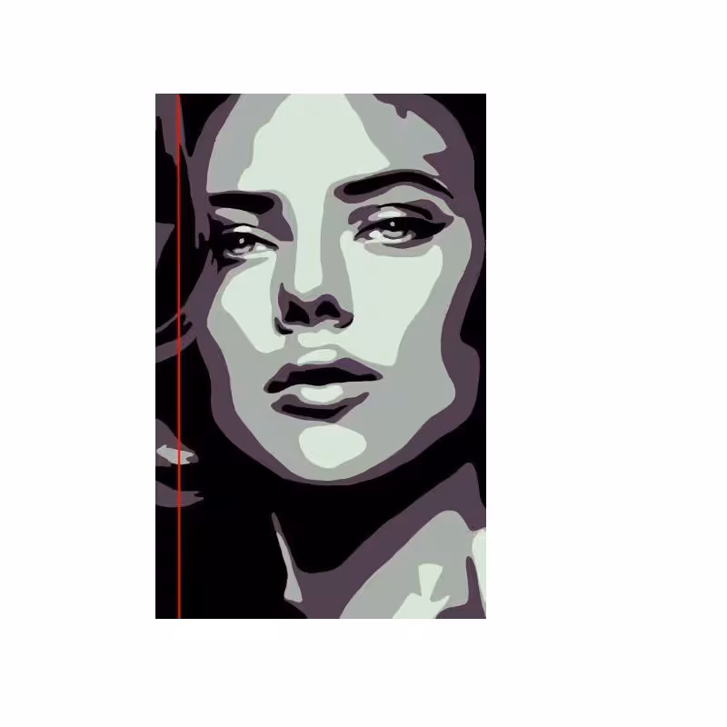 تابلو اکلریک چهره مدل 010