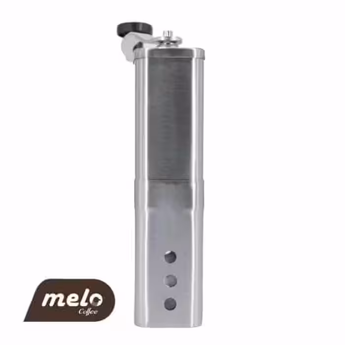 آسیاب دستی قهوه استیل چهار گوش برند جنوا