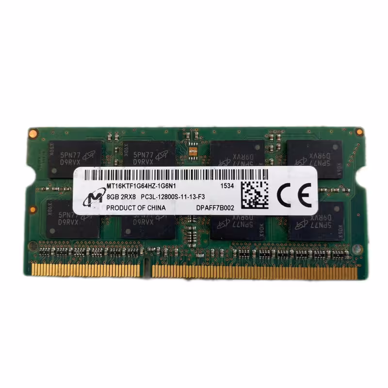 رم لپ تاپ DDR3L دو کاناله 1600 مگاهرتز CL11 میکرون مدل 12800s ظرفیت 8 گیگابایت | کالا مکس