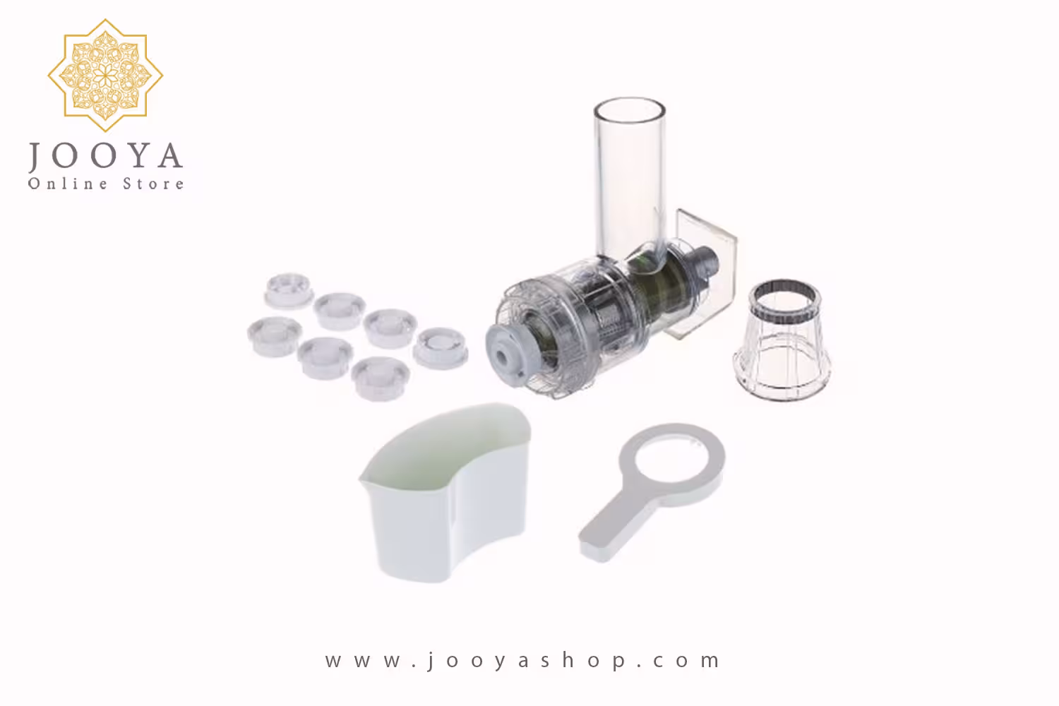 مکمل آبمیوه گیری چرخ گوشت پارس خزر مدل FP-2000P