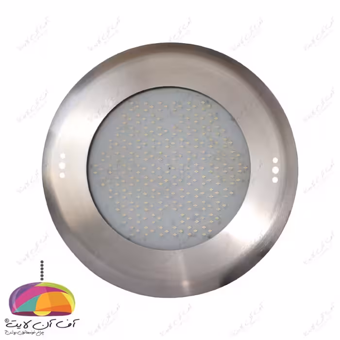 چراغ استخری روکار 25 وات بدنه استیل LEDMAN