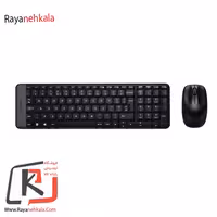 کیبورد و ماوس بی سیم لاجیتک مدل Logitech MK220 Wireless Keyboard