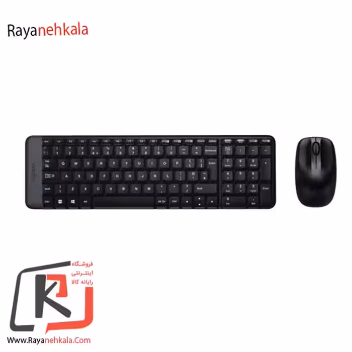 کیبورد و ماوس بی سیم لاجیتک مدل Logitech MK220 Wireless Keyboard