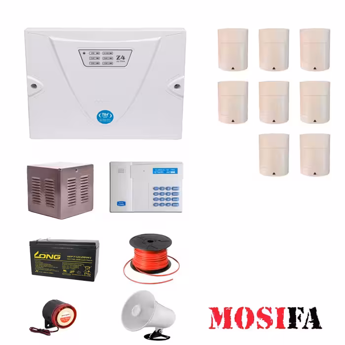 پکیج دزدگیر کلاسیک مدل CGPR8