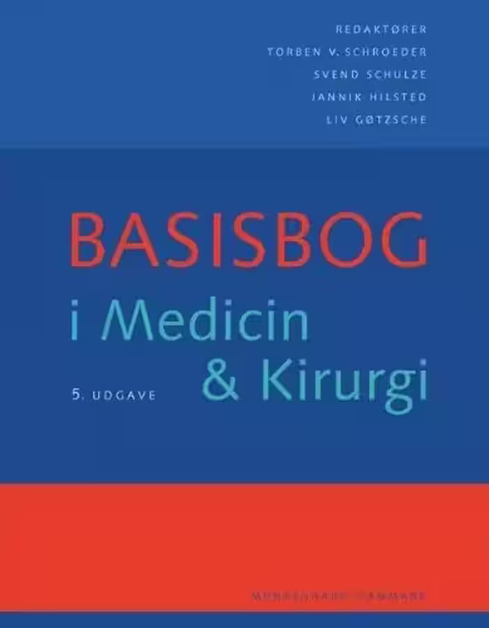 کتاب دانمارکی Basisbog i medicin og kirurgi