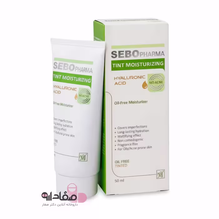 کرم مرطوب کننده فاقد چربی سبوفارما مای فارما 50 میلی لیتر | My Pharma SeboPharma Oil Free Rich Hydrating Cream