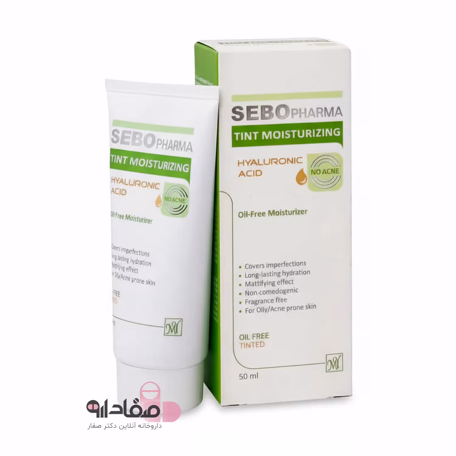 کرم مرطوب کننده فاقد چربی سبوفارما مای فارما 50 میلی لیتر | My Pharma SeboPharma Oil Free Rich Hydrating Cream