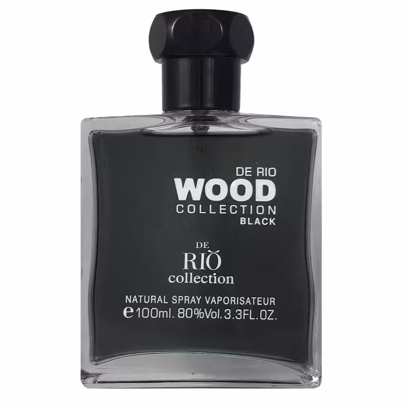 عطر ادکلن مردانه ریو کالکشن مدل Rio Wood Black حجم 100ml