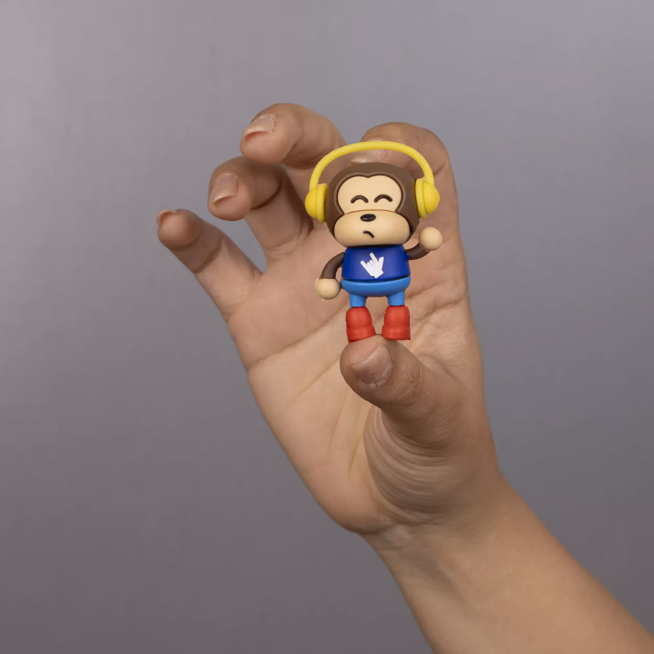 فلش مموری مدل میمون هدفونی ظرفیت 64 گیگابایت