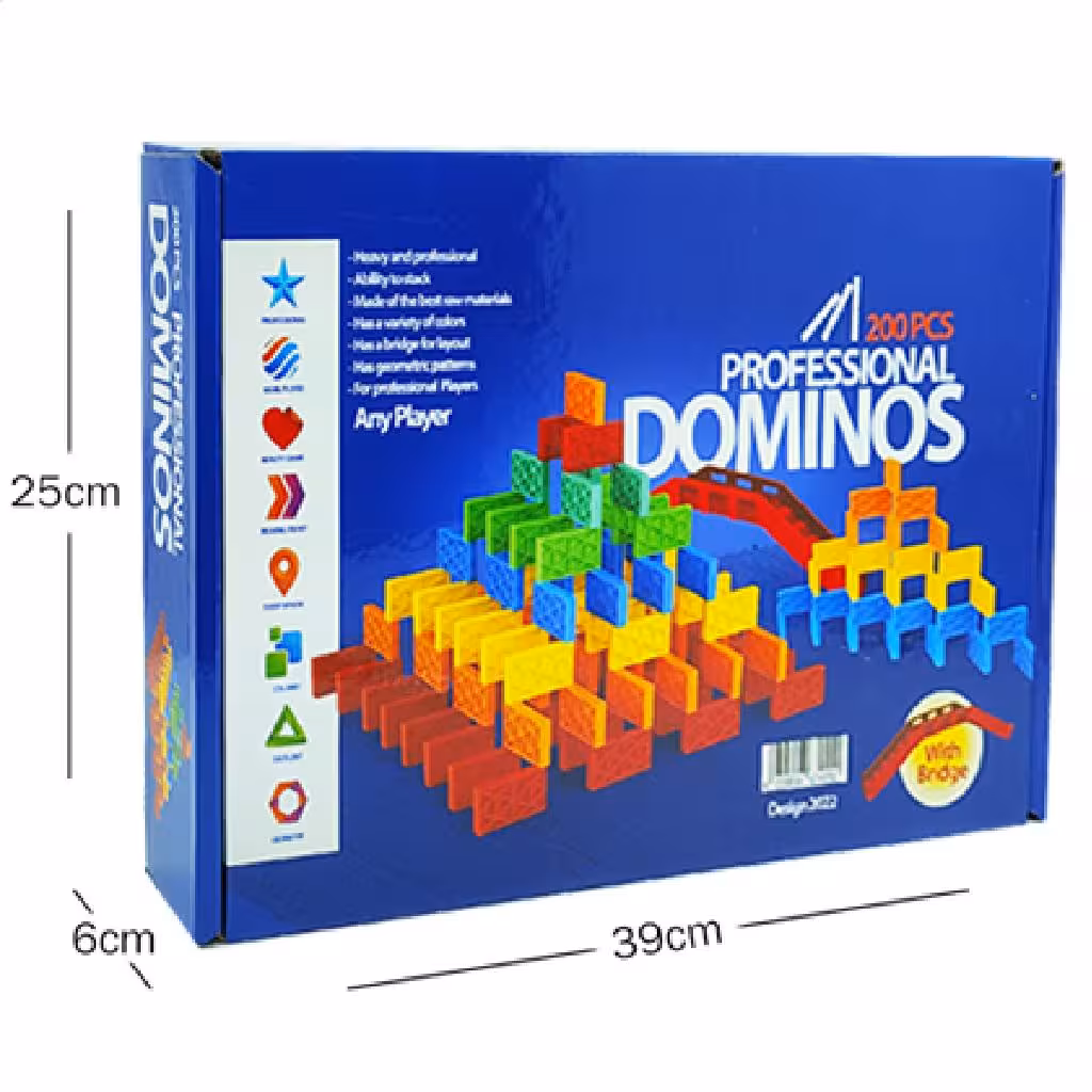 دومینو حرفه ای 200 قطعه دانیال 20
