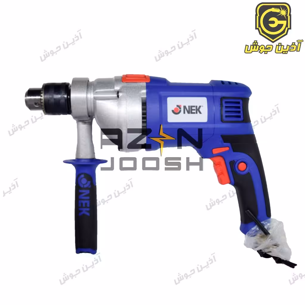 دریل چکشی نیم تنه فلزی 850 وات 13 م.م نک Nek مدل 8513