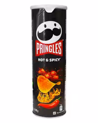 چیپس پرینگلز pringles با طعم تند و آتشی 165 گرم