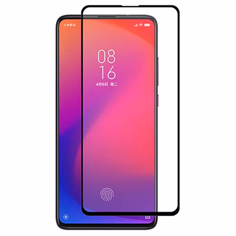 محافظ صفحه نمایش شیشه ای گلس شیائومی ردمی K20 / K20 Pro تمام چسب و تمام صفحه Full Glass Screen Protector Xiaomi Redmi K20 / K20 Pro