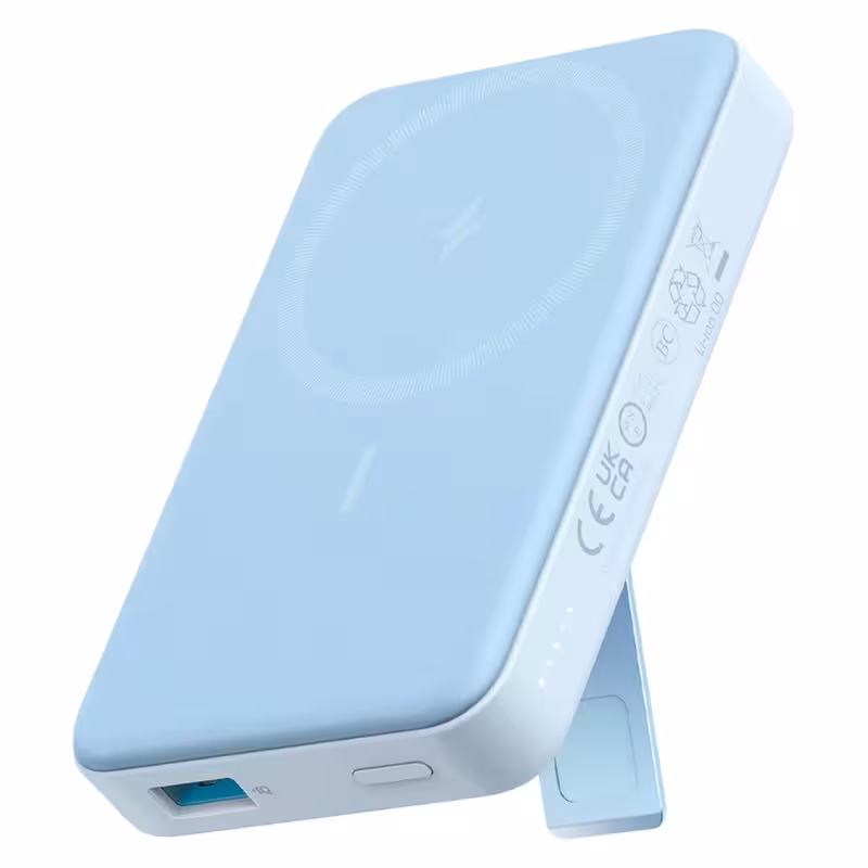 پاوربانک بی‌سیم انکر مدل A1641 ظرفیت 10000 میلی آمپر ساعت | کالا مکس