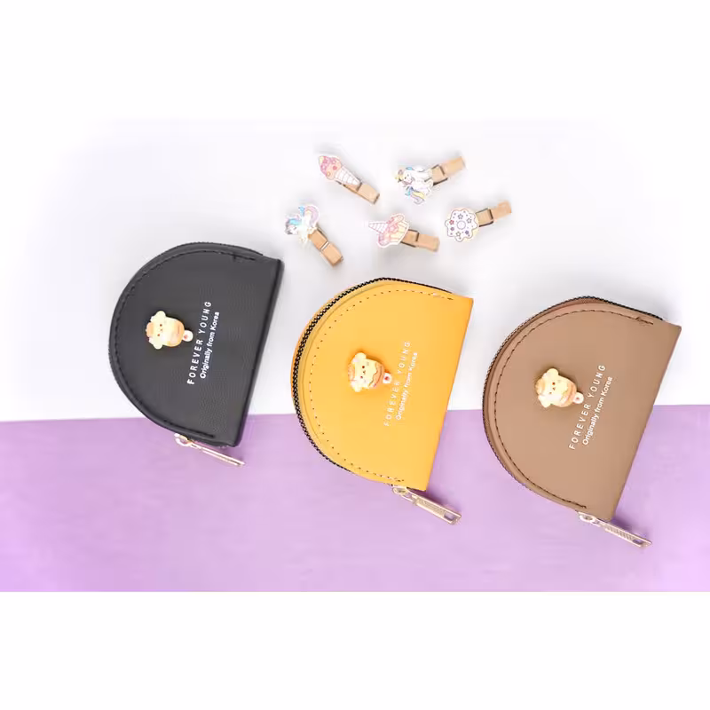 جاکارتی زنانه مدل نیم گرد بستنی عروسکی کد JK138-1140