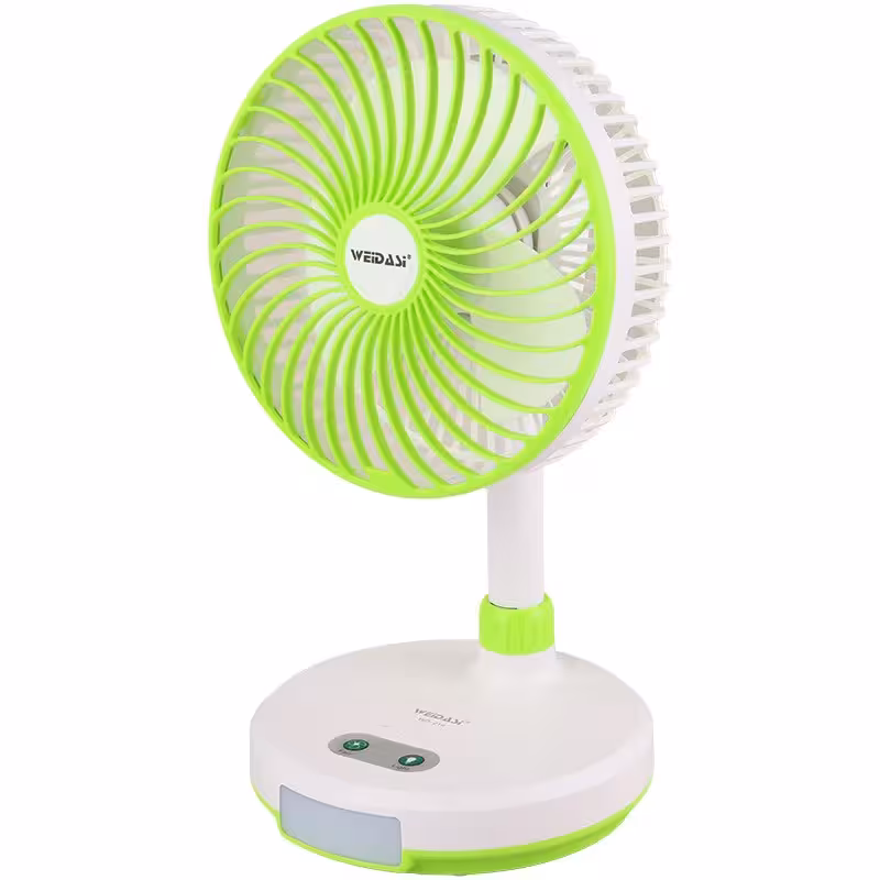 پنکه شارژی ویداسی با پرتاب باد قوی WD-219 (رومیزی)