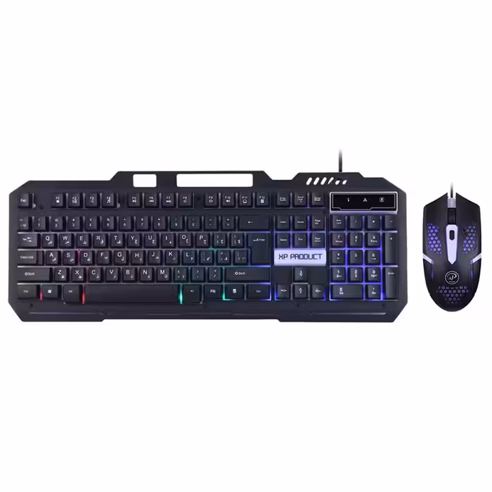 ست موس و کیبورد مکانیکال مخصوص بازی ایکس پی پروداکت مدل XP-11400N