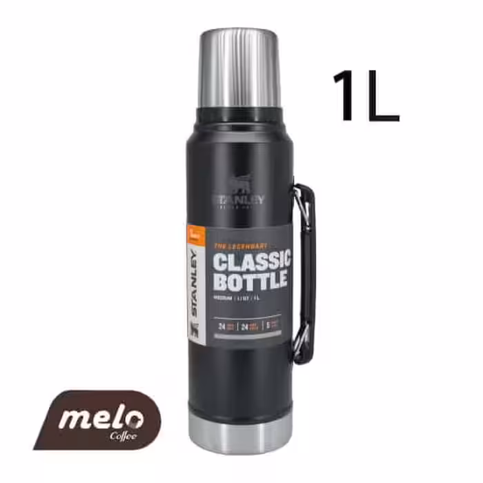 فلاسک استنلی سری کلاسیک ظرفیت 1 لیتر (مشکی)