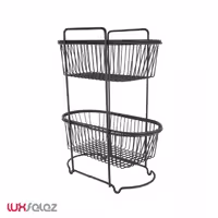 جا پیازی عروس نوین مدل پریا بیضی دو طبقه ضخیم