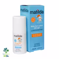 لوسیون رولی ضد آفتاب کودک SPF50 ماتیلدا 50 میلی لیتر
