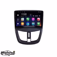 مانیتور اندروید خودرو پژو 207 تهران تیونینگ مدل T.T 818