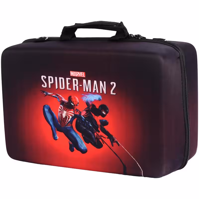 کیف کنسول بازی PS5 Slim طرح Spider man 2 کد 2