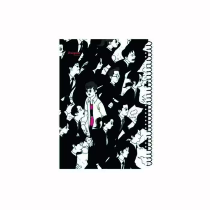 دفتر مشکی سیمی جلد سخت