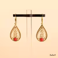 گوشواره الاله قرمز