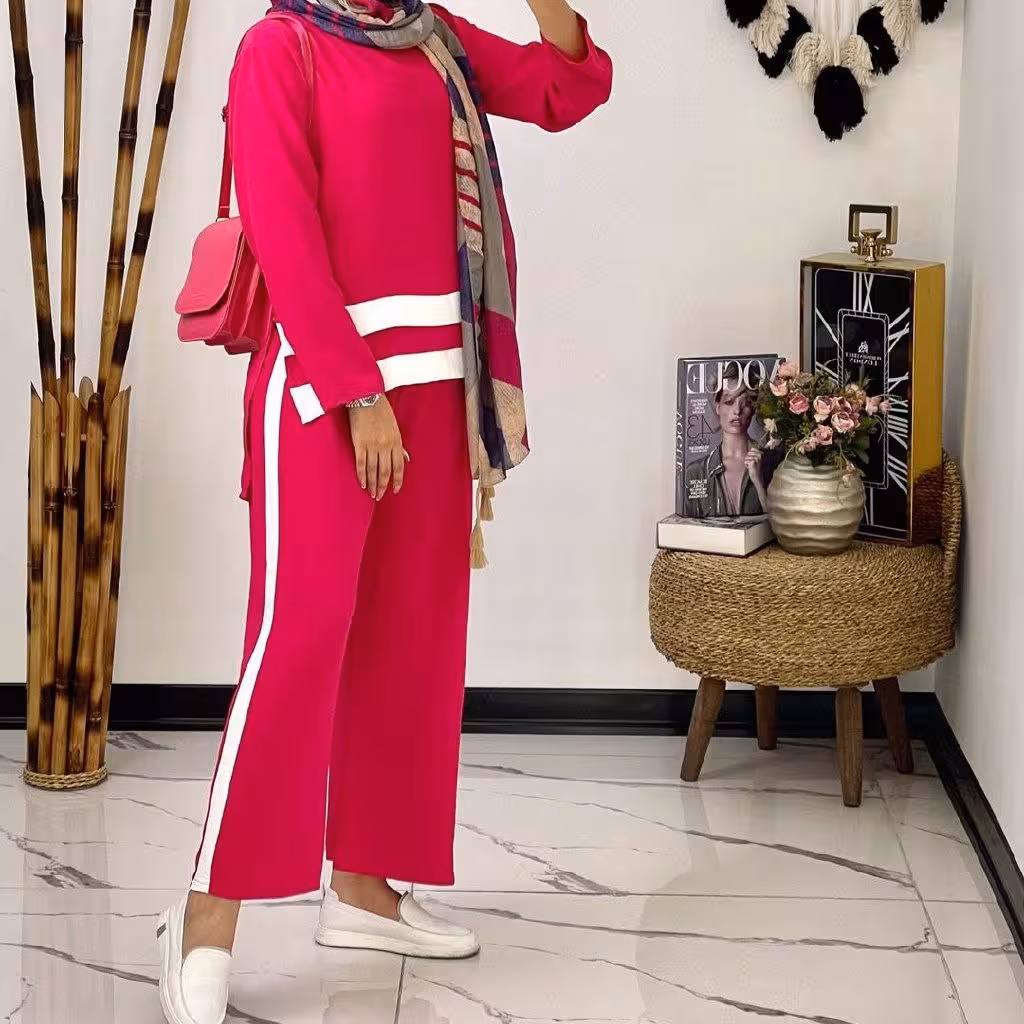 مانتو شلوار پرچمی