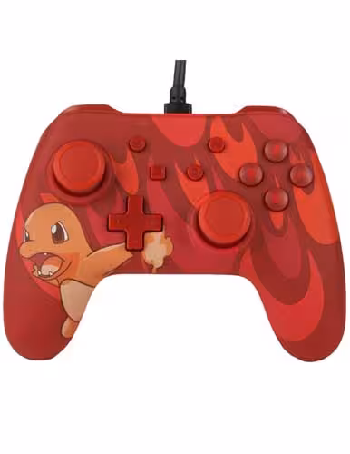 دسته بازی نینتندو سوییچ مدل Pokemon Red Charmander Blaze