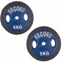 وزنه دمبل رکورد کد 1621 وزن 5 کیلوگرم بسته 2 عددی