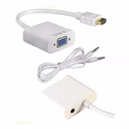 تبدیل HDMI به VGA   کابل صدا