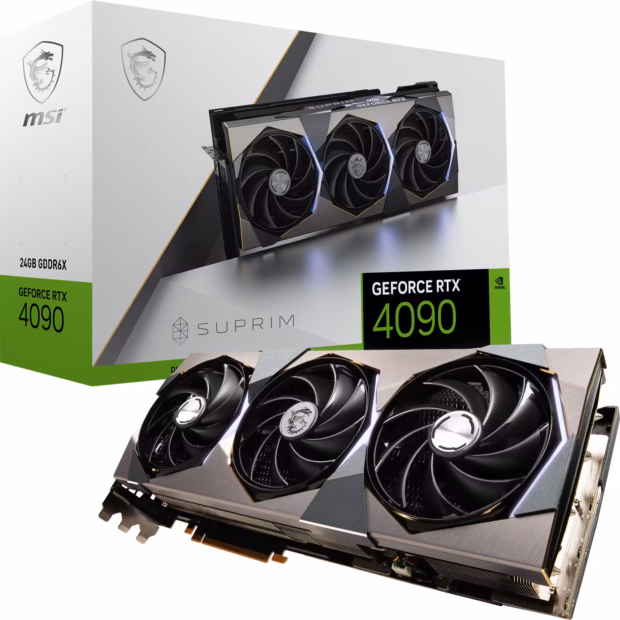 کارت گرافیک ام اس آی GEFORCE RTX 4090 SUPRIM X 24G GDDR6X