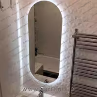 آینه دستشویی مدرن، برند زرین نیک مدل AD052