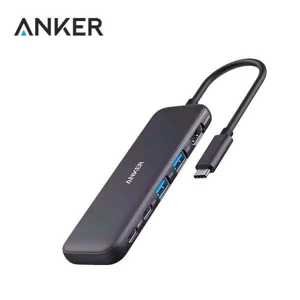 هاب تایپ سی 5 در 1 انکر Anker 332 Hub A8355H11