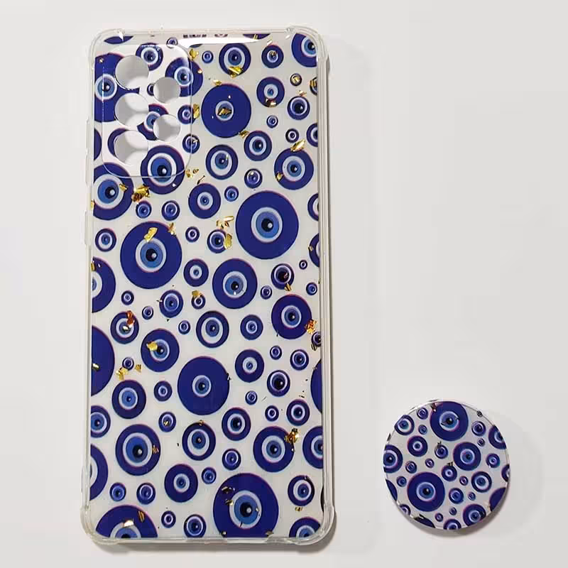 قاب رزین پاپ سوکت دار چشم نظر سامسونگ SAMSUNG Galaxy A72