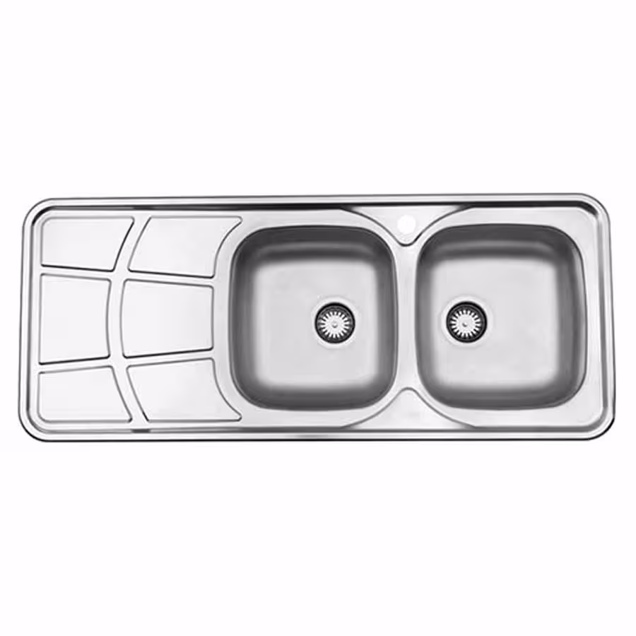 سینک استیل البرز 224/50 توکار