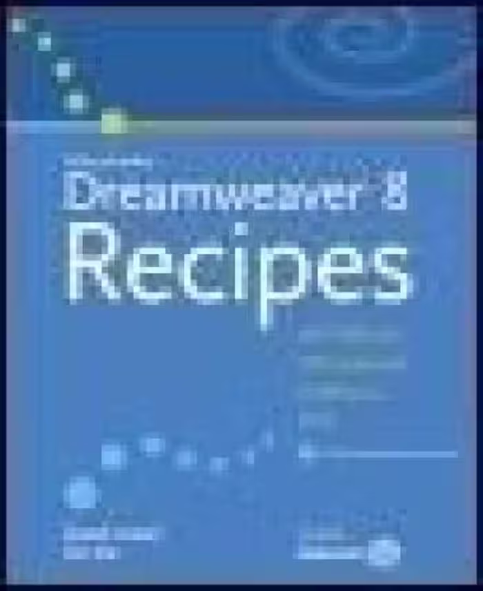 خرید و دانلود نسخه کامل کتاب Macromedia Dreamweaver 8 Recipes