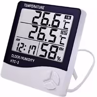 دماسنج و رطوبت سنج دیجیتال اچ تی سی مدل HTC-2