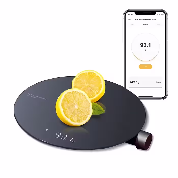 ترازو هوشمند و دیجیتال آشپزخانه مدل HOTO Smart Kitchen Scale QWCFC001