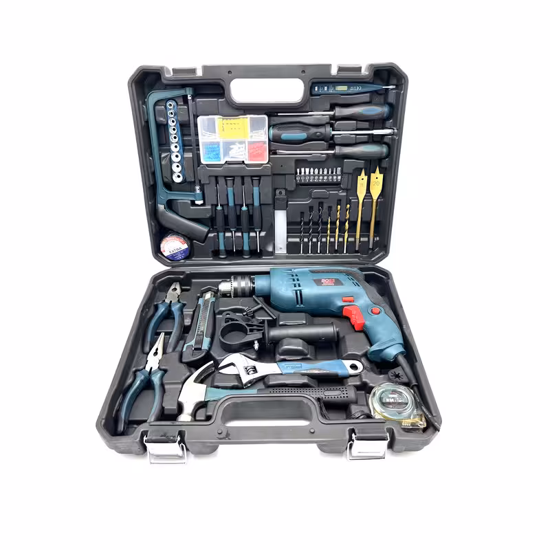 مجموعه 48 عددی دریل چکشی باس مدل BS617 | کالا مکس