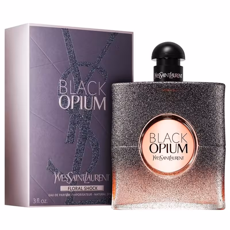 عطر و ادکلن زنانه ایو سن لورن بلک اوپیوم فلورال شوک ادوپرفیوم YVES SAINT LAURENT (YSL) BLACK OPIUM FLORAL SHOCK EDP FOR WOMEN