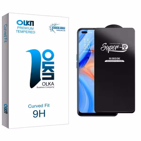 محافظ صفحه نمایش کولینگ مدل Olka SuperD مناسب برای گوشی موبایل اوپو Reno 4 5G