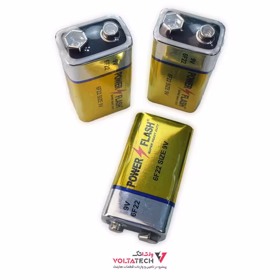باتری کتابی 9 ولت شیرینگ