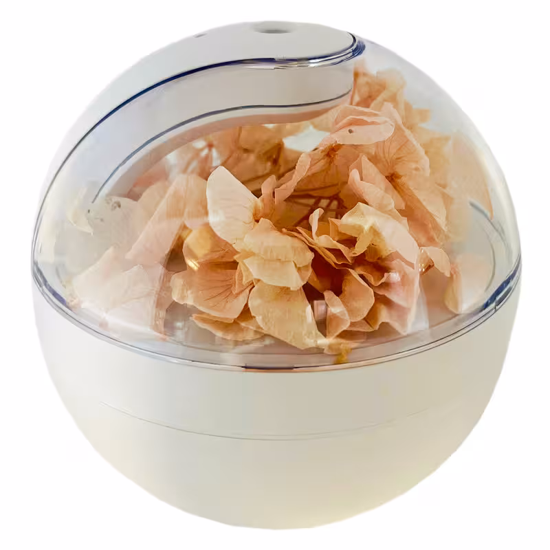 دستگاه بخور و رطوبت ساز سرد مدل چراغدار طرح گل کد 1974